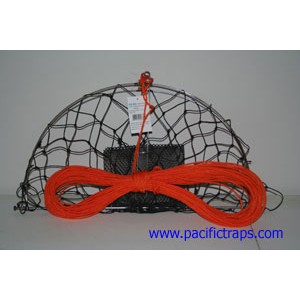 CT001 Pacific Casting Crab Trap w/100 ft. Rope