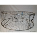 CT008 Pacific Stainless Steel Commercial Rigid Crab Trap 30"