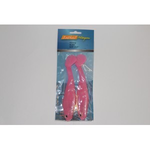 SL003 Herring Leaded Lure 6.25" 65g - Pink Glow 2pcs/pk