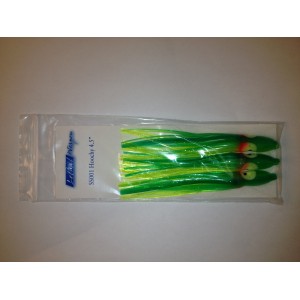 SS001-C8 4.5" Unrigged Hoochy – Pistachio 3pcs/pk