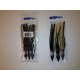 SS001-C50 4.5" Unrigged Hoochy – Shadow 3pcs/pk