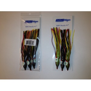 SS001-C54 4.5" Unrigged Hoochy – Medusa 3pcs/pk