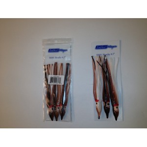 SS001-C57 4.5" Unrigged Hoochy - Gold Digger 3pcs/pk