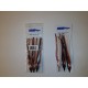 SS001-C57 4.5" Unrigged Hoochy - Gold Digger 3pcs/pk