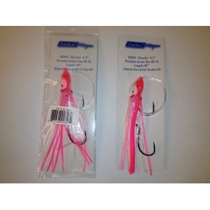 HR001-C49 4.5" rigged Hoochy - Pink Haze