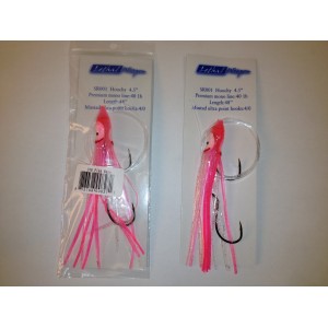 HR001-C49 4.5" rigged Hoochy - Pink Haze