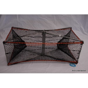 ST005 Pacific Electro Plated Steel Folding Prawn Trap