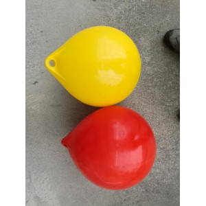 CA043 PVC Inflatable Marine Buoy 30 cm Yellow