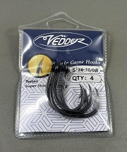 BGH10 Black Big Game Hook 10/0